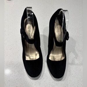 Christian Siriano Black Heeled Shoes
